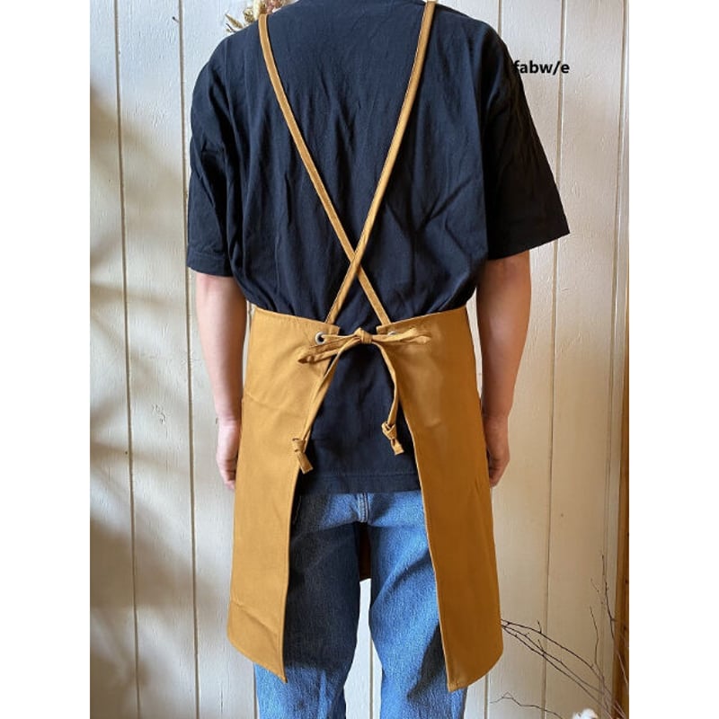 アットラスト ホワイトダックエプロン アットラスト ホワイトダックエプロン アットラスト ホワイト