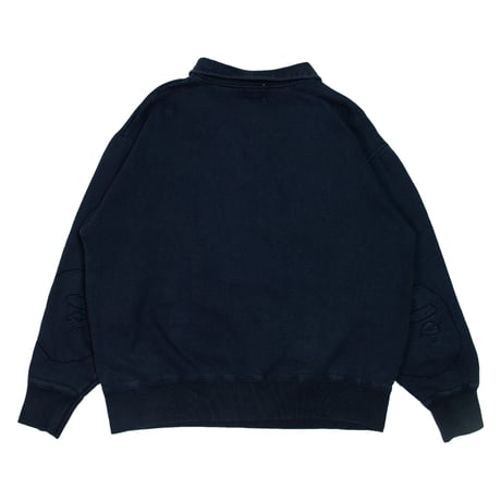 A BATHING APE / 90s Half zip sweat