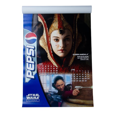 "StarWars" EP1 PEPSI/The year of 2000 Calendar