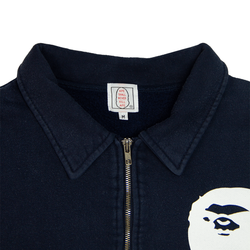 A BATHING APE / 90s Half zip sweat | YARDSALE B