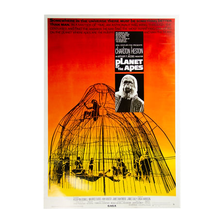 " PLANET OF THE APES "GAGA / Poster