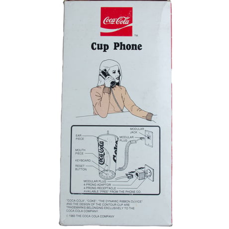Coca Cola/80s Figure(Tele Phone)