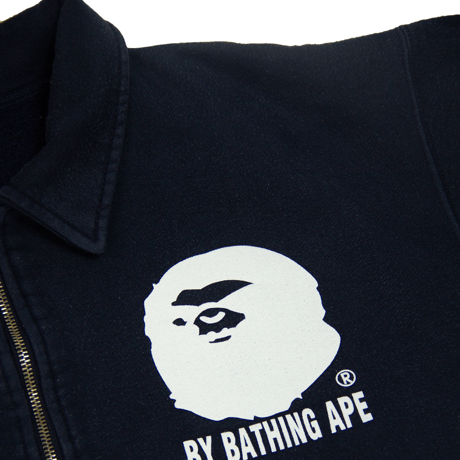 A BATHING APE / 90s Half zip sweat