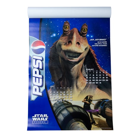 "StarWars" EP1 PEPSI/The year of 2000 Calendar