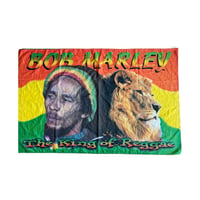 BOB MARLEY -The king of reggae- / Flag