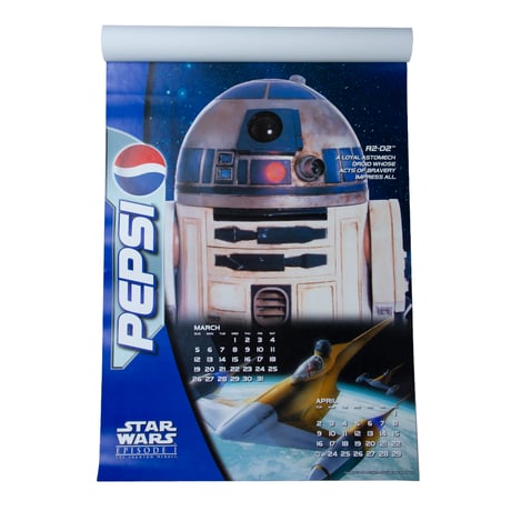 "StarWars" EP1 PEPSI/The year of 2000 Calendar
