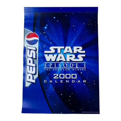 "StarWars" EP1 PEPSI/The year of 2000 Calendar