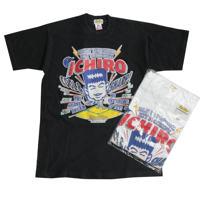Fruits of the Loom /90s ORIX Blue Wave ICHIRO T-Shirts  (White)