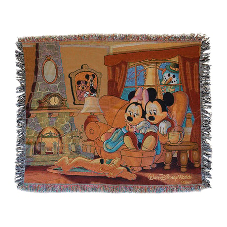 " Mickey and Minnie " Walt Disney World / Blanket