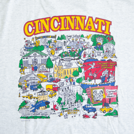 "CINCINNATI" Fruits of the loom / T-shirts