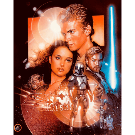 Star Wars. EP2 " Attack of the Clones " 1sheet / Poster