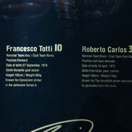 " Legend Football Stars " PEPSI / Poster