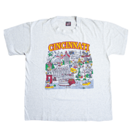 "CINCINNATI" Fruits of the loom / T-shirts