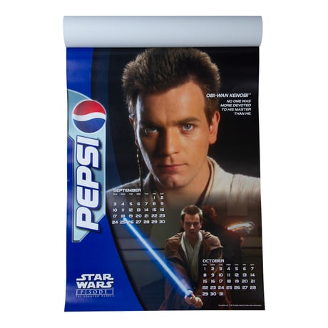 "StarWars" EP1 PEPSI/The year of 2000 Calendar