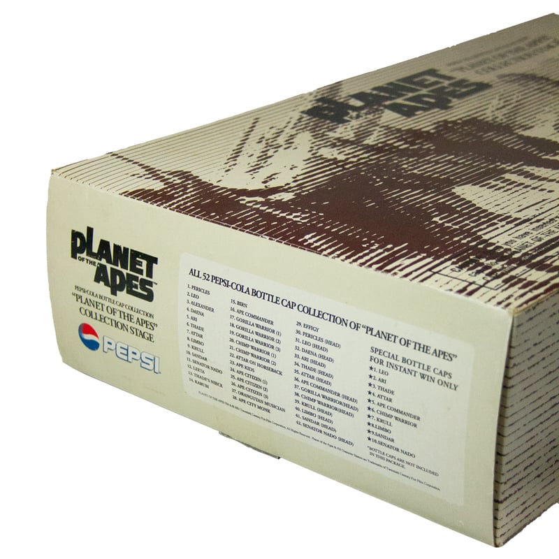 PEPSI PLANET OF THE APES コレクションステージ Planet of the Apes Bottle Cap Collection Stage PEPSI