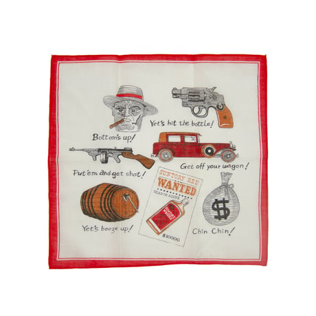 SUNTORY"Al Capone"/70s Coaster and Chief Set