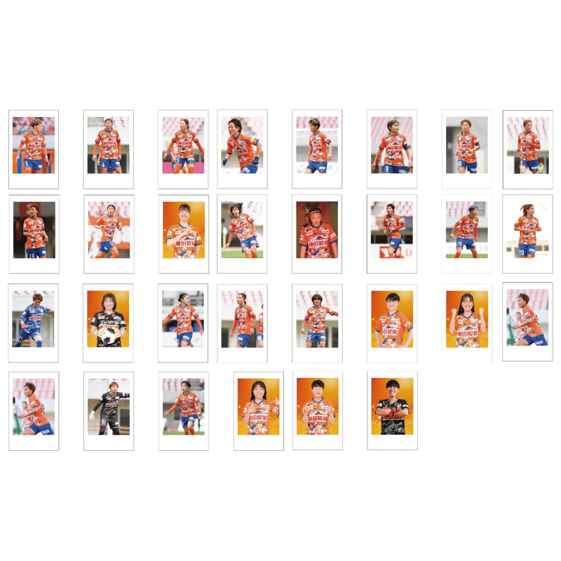 チェキ風フォトカード2枚セット | アルビレックス新潟レディース