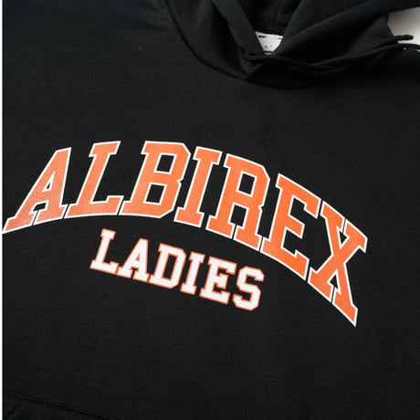X-girl×ALBL フーディー（ブラック）