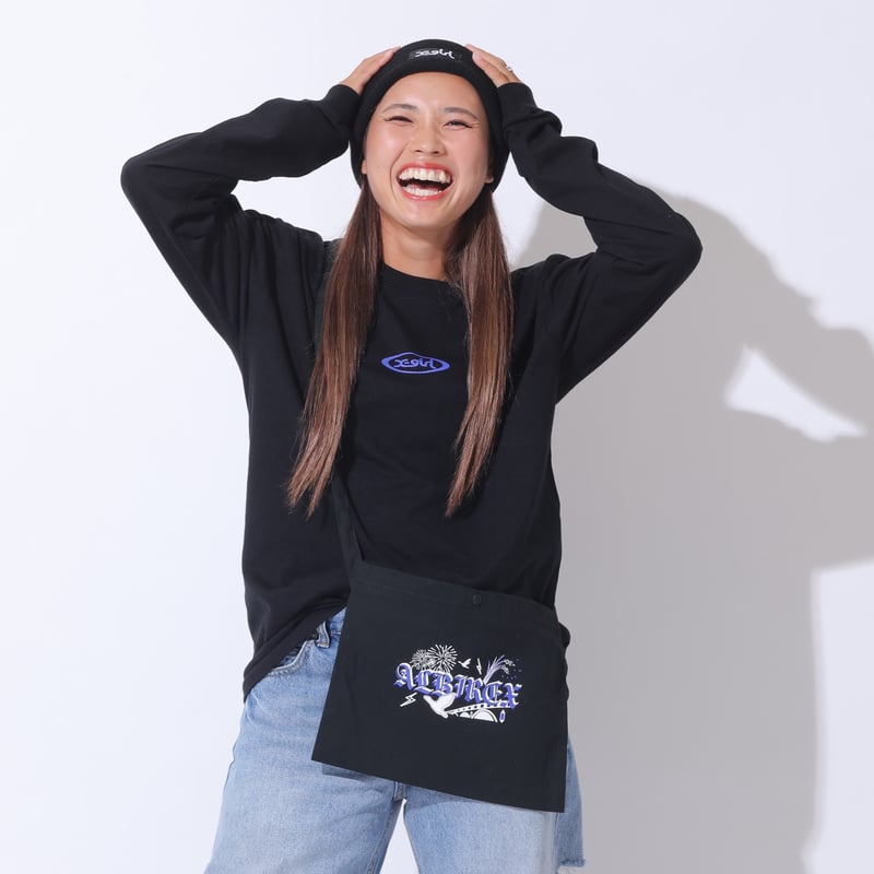 X-girl サコッシュ（BLACK） | アルビレックス新潟レディース
