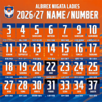 ネーム&ナンバー加工【2026/27オーセンティックユニフォーム用】