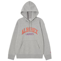 X-girl×ALBL フーディー （グレー）