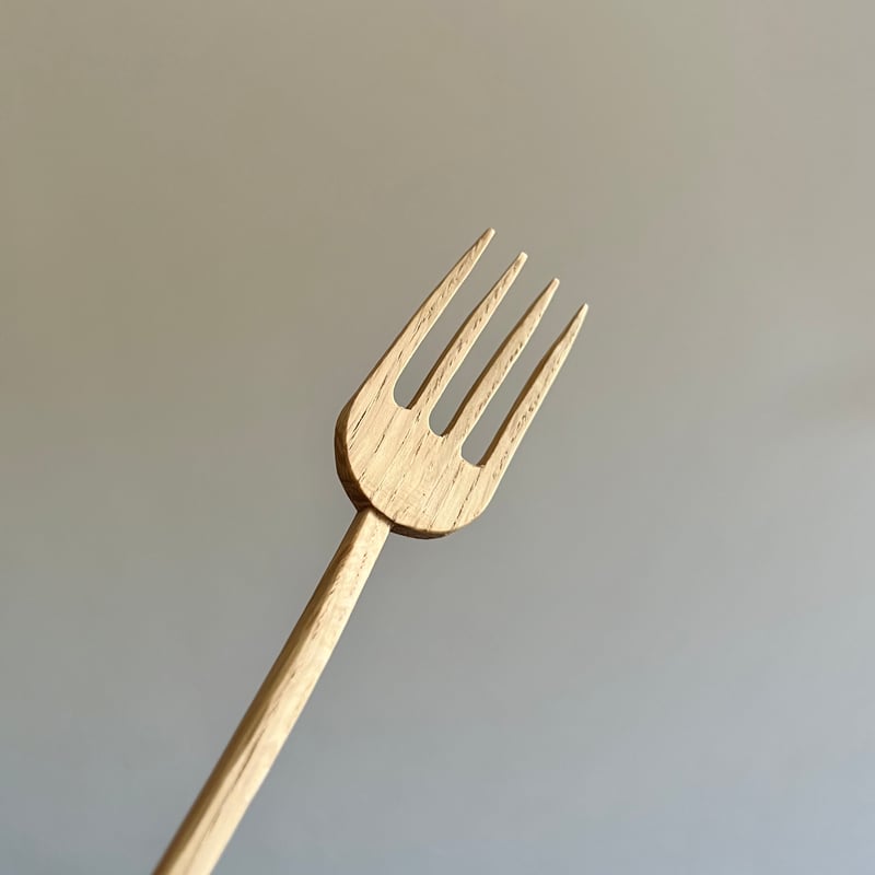 新品未使用 Nuflaat ネイル フォーク フォーク (楢) | NU woodworks