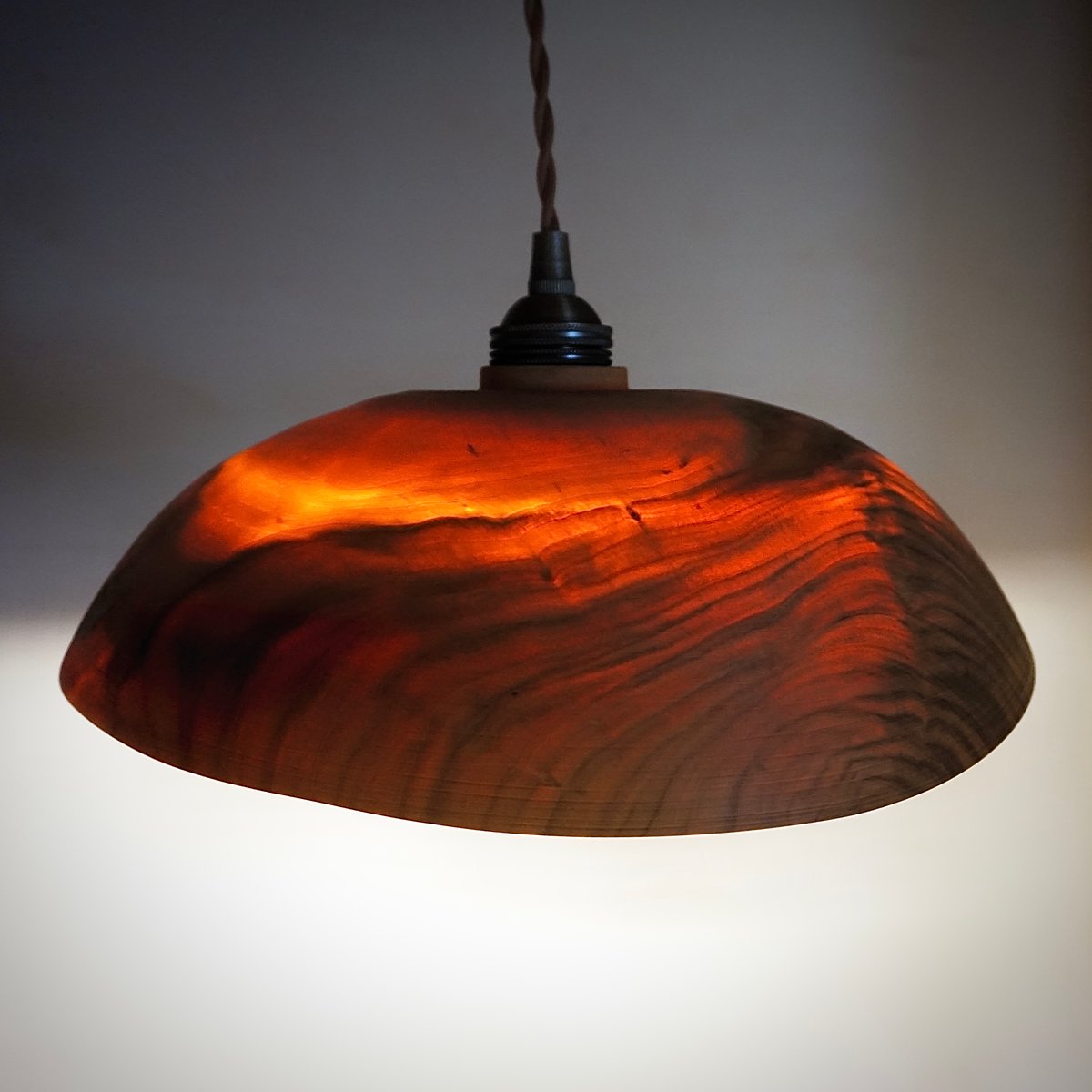 ランプシェード (桜1) | NU woodworks