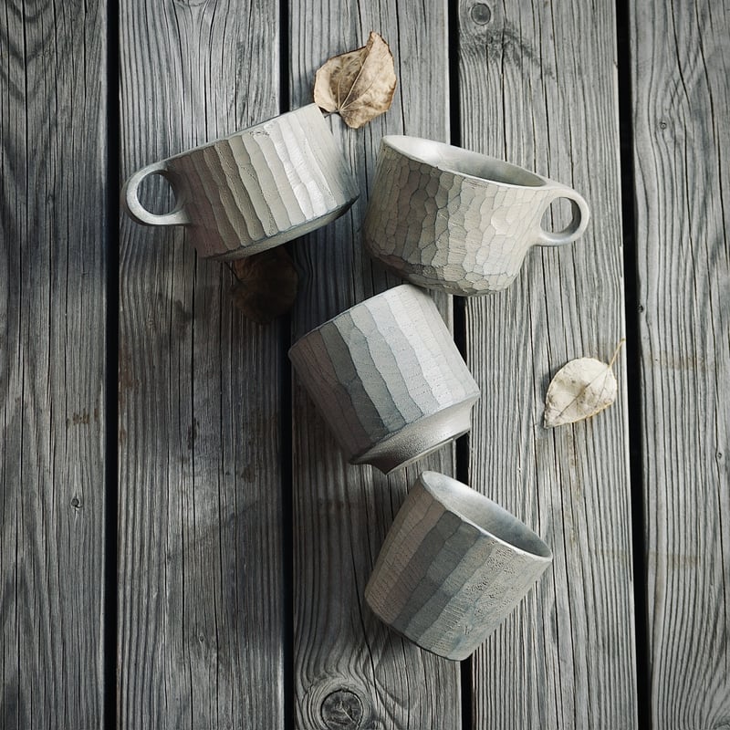 カップ (栗3/拭漆) | NU woodworks