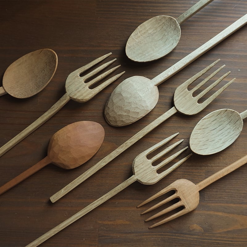 フォーク (楢) | NU woodworks