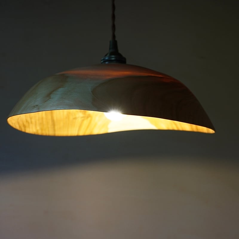 ランプシェード (桜1) | NU woodworks