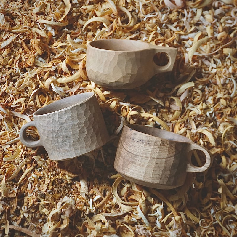 マグカップ (柿1) | NU woodworks