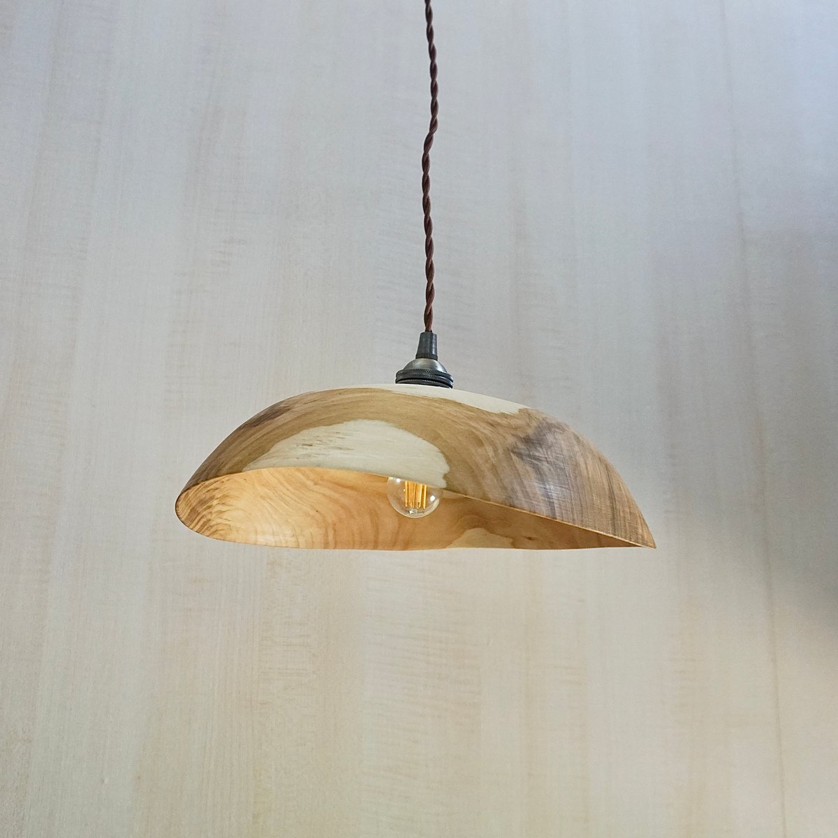 ランプシェード (桜1) | NU woodworks