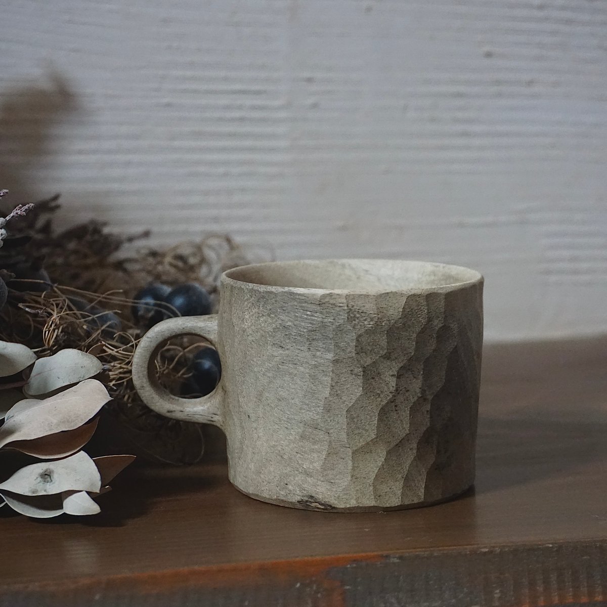マグカップ (柿2) | NU woodworks