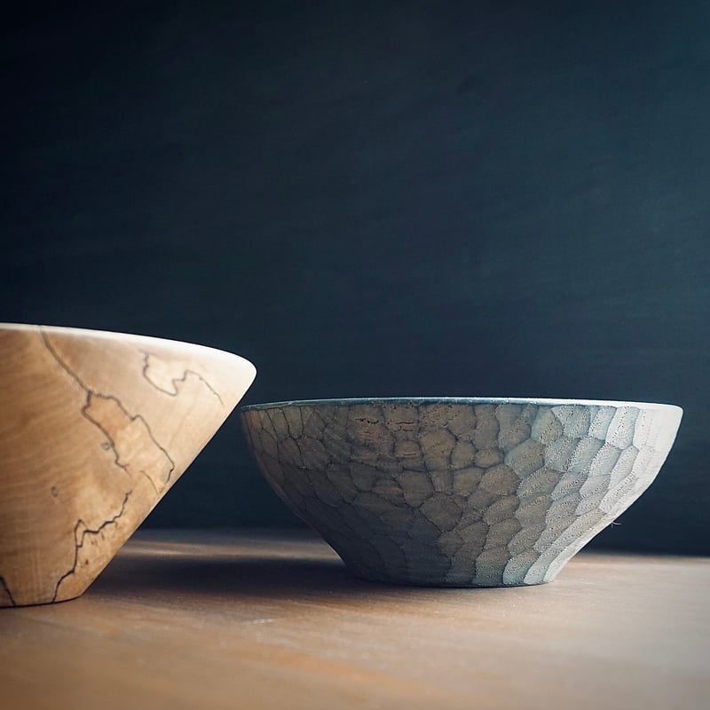 器 (栗2/拭漆) | NU woodworks