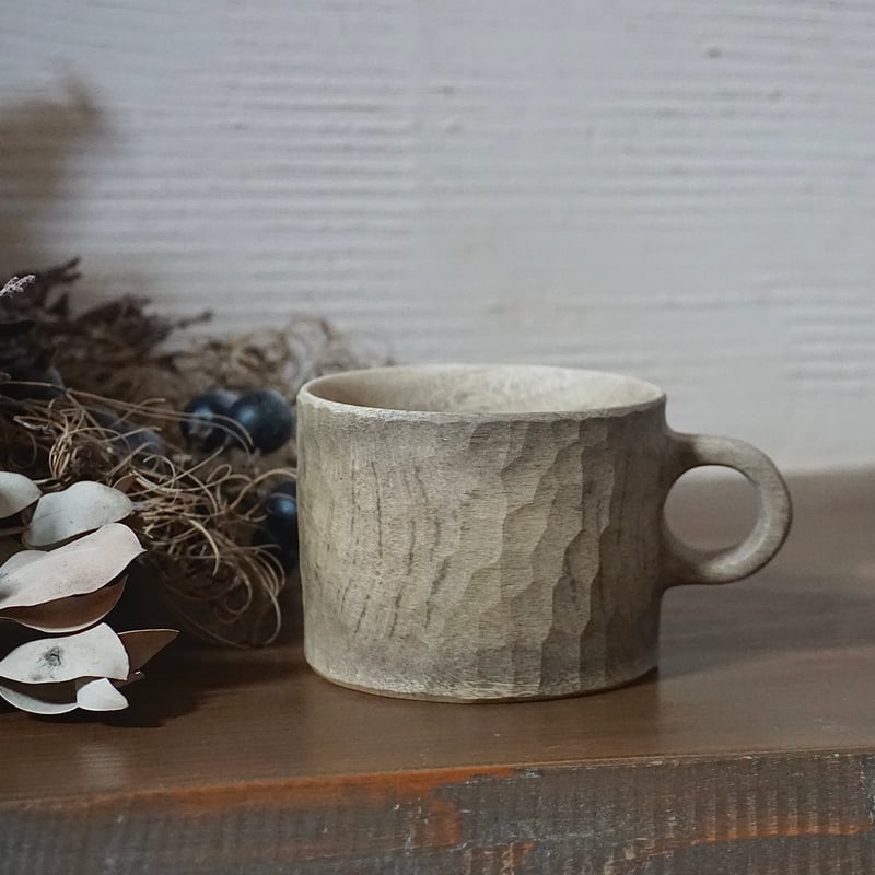 NUwoodworks マグ・カップ マグカップ (柿1) | NU woodworks