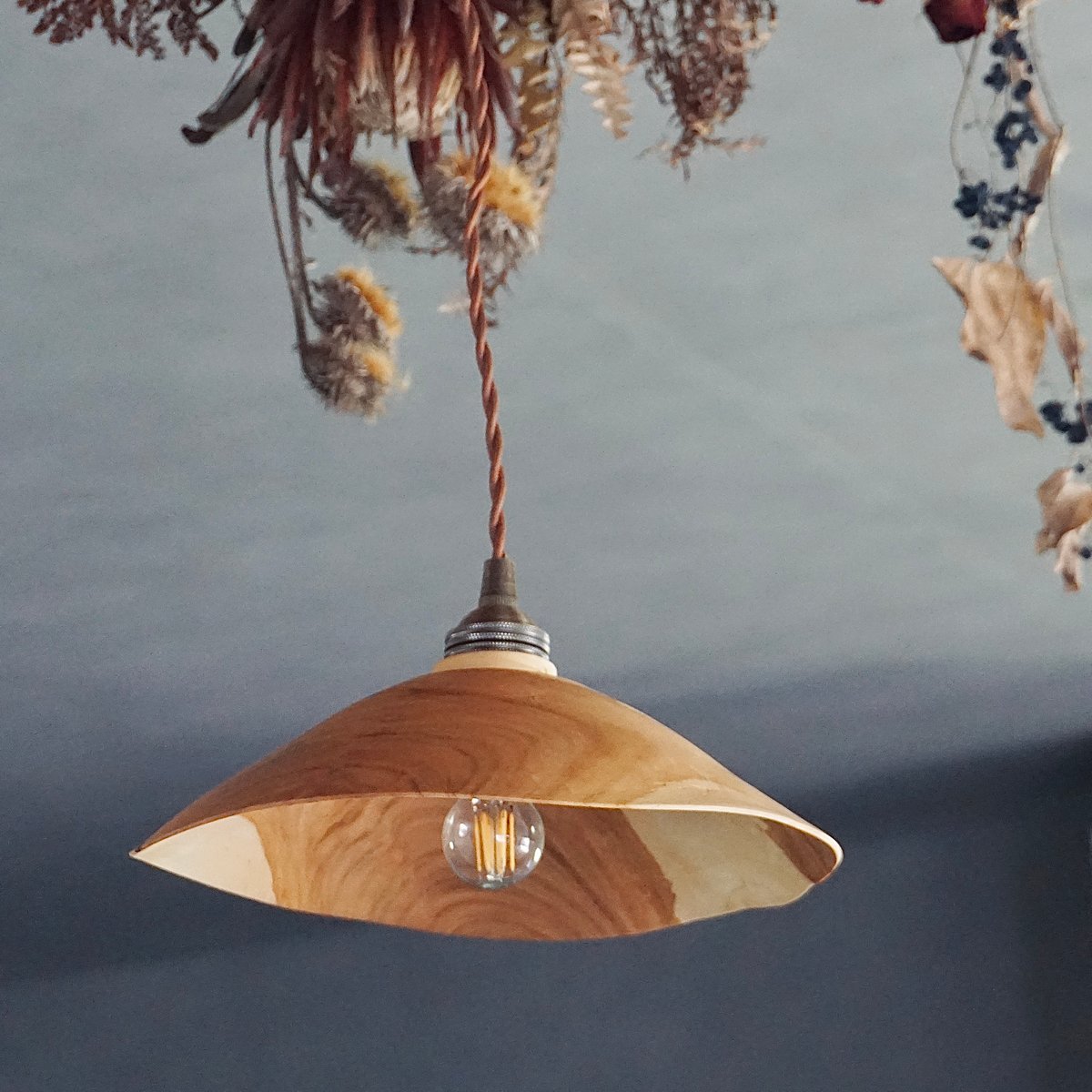 ランプシェード (桜3) | NU woodworks