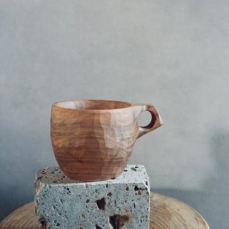 NUwoodworks マグ・カップ マグカップ (柿1) | NU woodworks