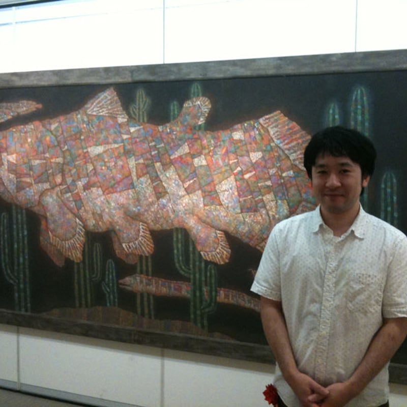 金丸悠児、バベルの街、希少な画集より、新品高級額・額装付、状態良好