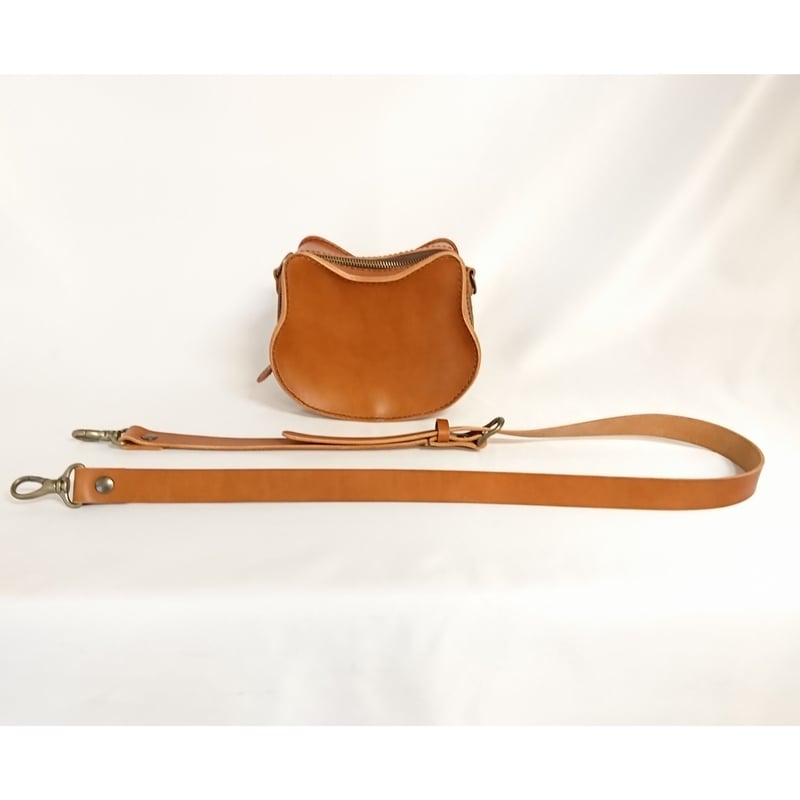 ネコのショルダーバッグ 全8色 | 革小物 ng