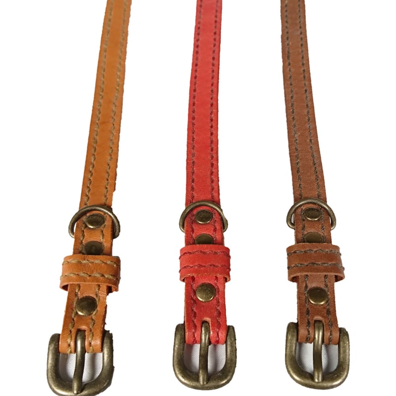 犬猫.coベルト 首輪 猫用 犬用 小型犬 ペット用品 1.0cm幅 カラー 鈴付き