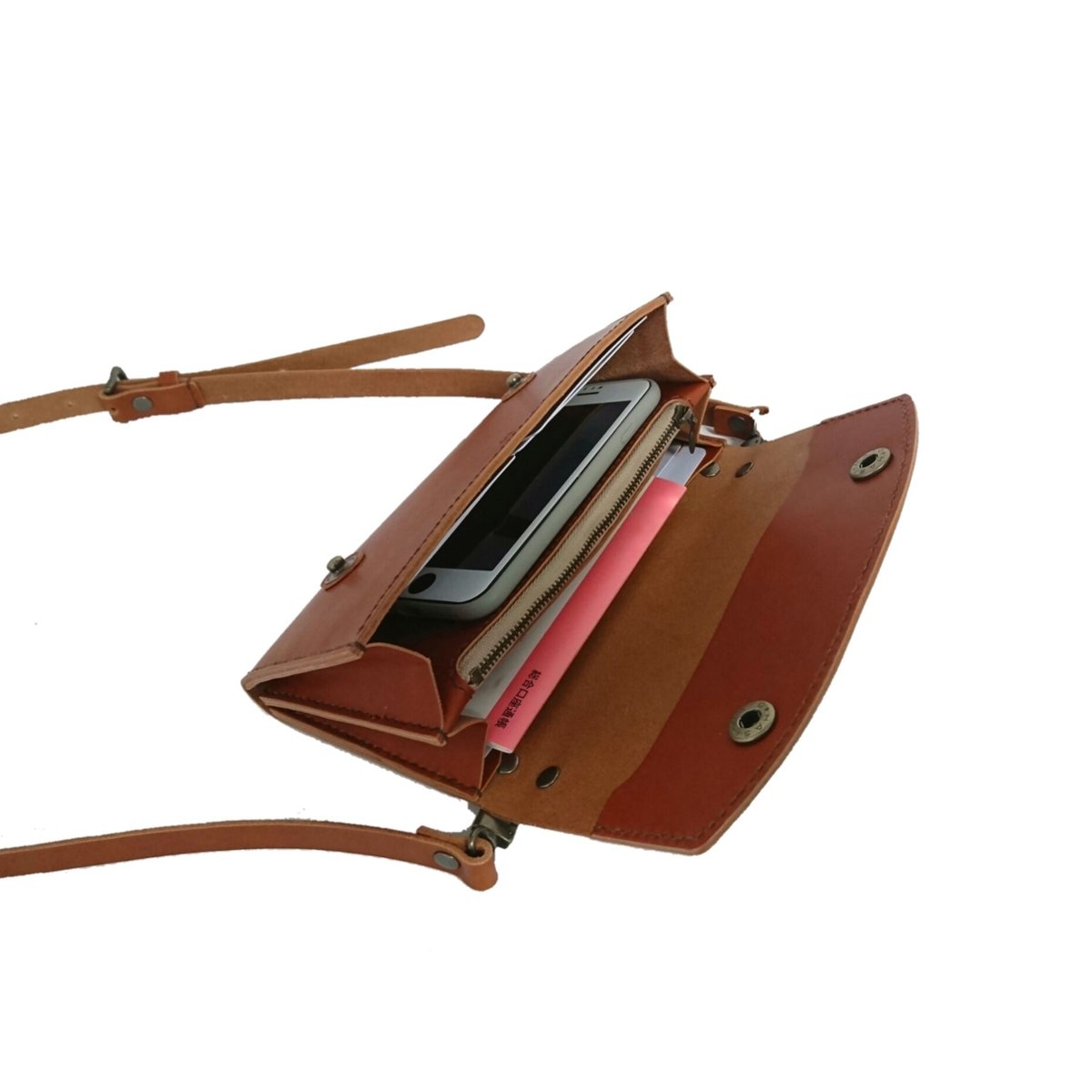 ショルダーバッグ　長財布 長財布 ショルダータイプ スマホも入る 安い プチプラ ギフト