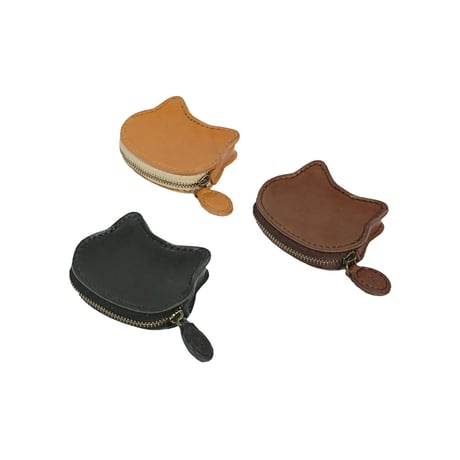 ネコのコインケース　全3色