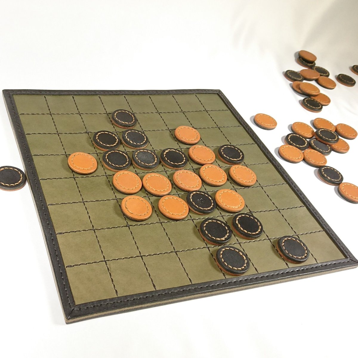 本革　オセロ　革製品　ボードゲーム fit=scale-down,w=1200