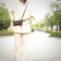 お財布ショルダーバッグ　シングルホック　全8色