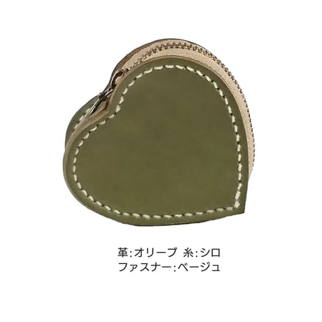 ハート型の小銭入れ　全８色