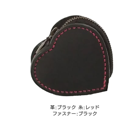 ハート型の小銭入れ　全８色