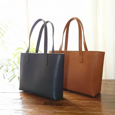 A4ファイルが入るトートバッグ　少し大きめ　全8色