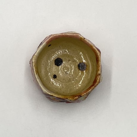 穂高隆児　赫織部ぐい呑