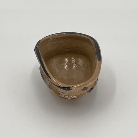 小島直喜　絵唐津沓ぐい呑