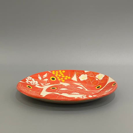 西端春奈　末晴窯　鯛尽くし皿 大 ②